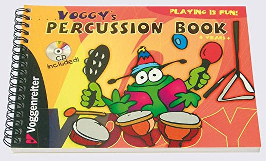 Voggys Percussion Bk 4Yr+ +CD