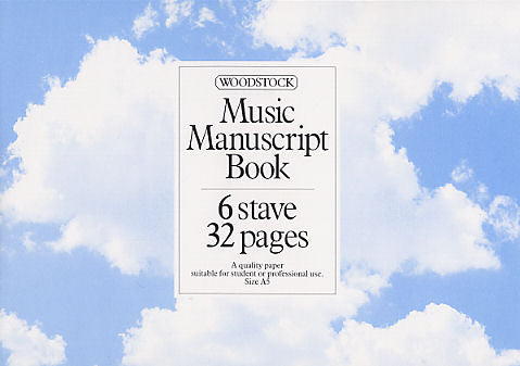 Woodstock Manuscript Bk A5 6st 32p stit