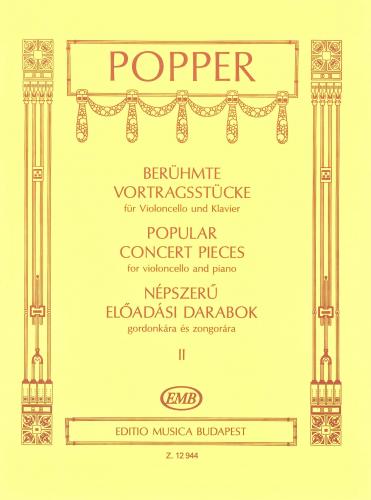 Popper Popular Concert Pieces Vc/Pno Vo