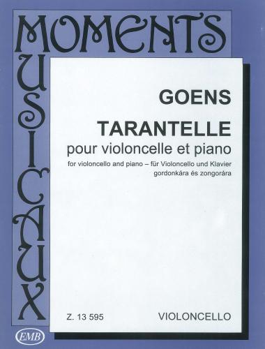 Goens Tarantelle Op24 VC+Pno EMB