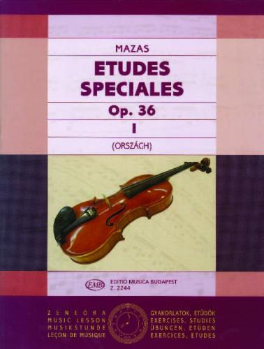 Mazas Etudes Speciales Op36 Vol1 EMB