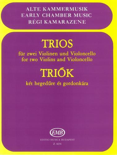 Trios for 2Vln+Vc Early Chamber Music E
