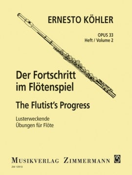 Kohler Flutists Progress Op.33 Bk2 ZM