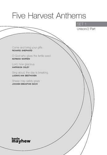 Five Harvest Anthems Set1 Unison/2 Pt K