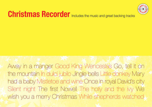 Christmas Recorder+CD KMA